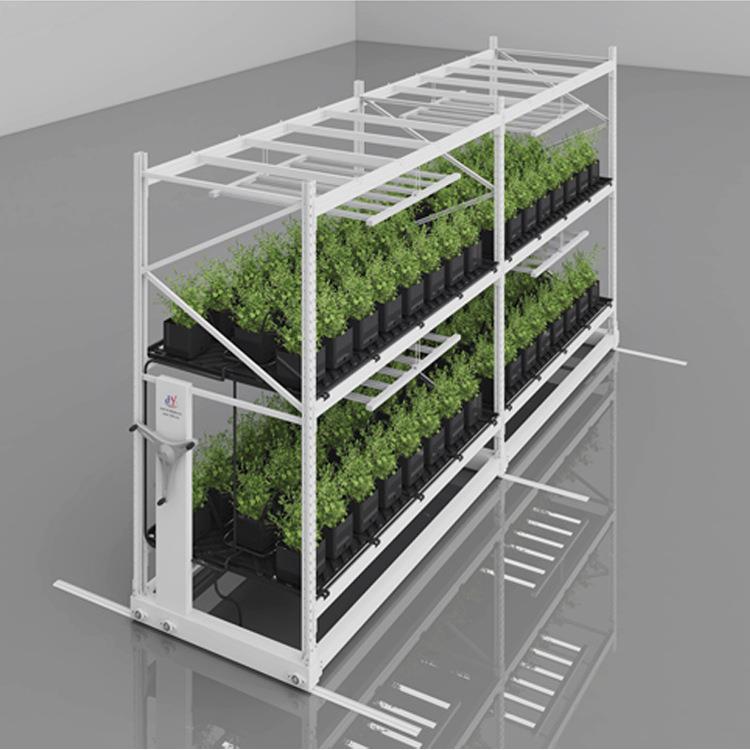 4*8英尺无土栽培生长种植架温室大棚植物蔬菜系统移动架钢架