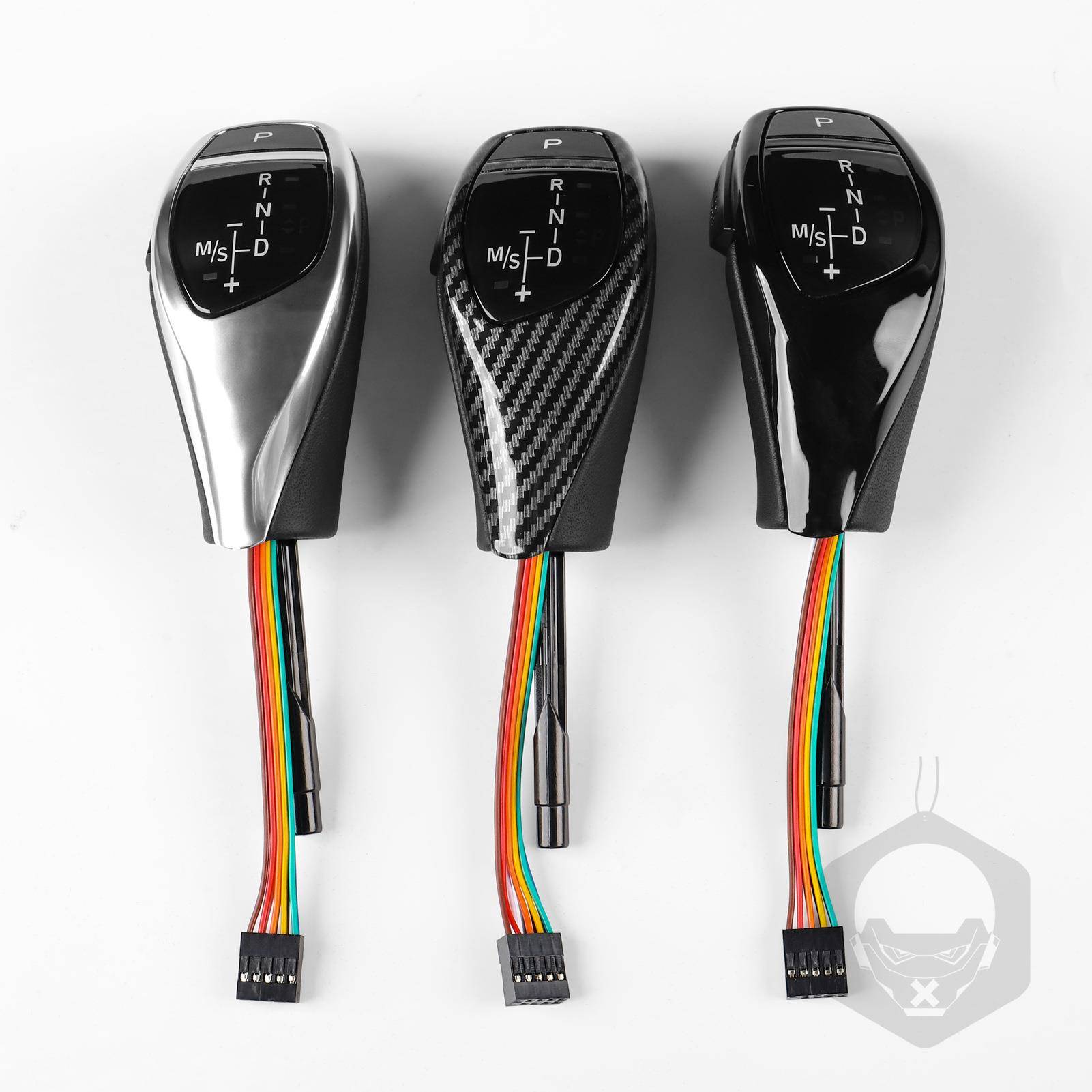 适用宝马1系3系E81E82E84Z4E89E90E92LED小鸡腿排挡头换挡拇指型