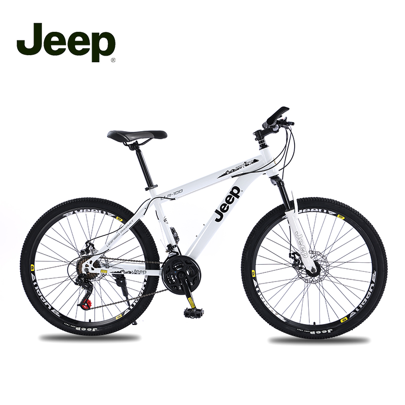 吉普jeep「领路人」自行车山地车超轻铝合金车架碟刹一体轮男女款