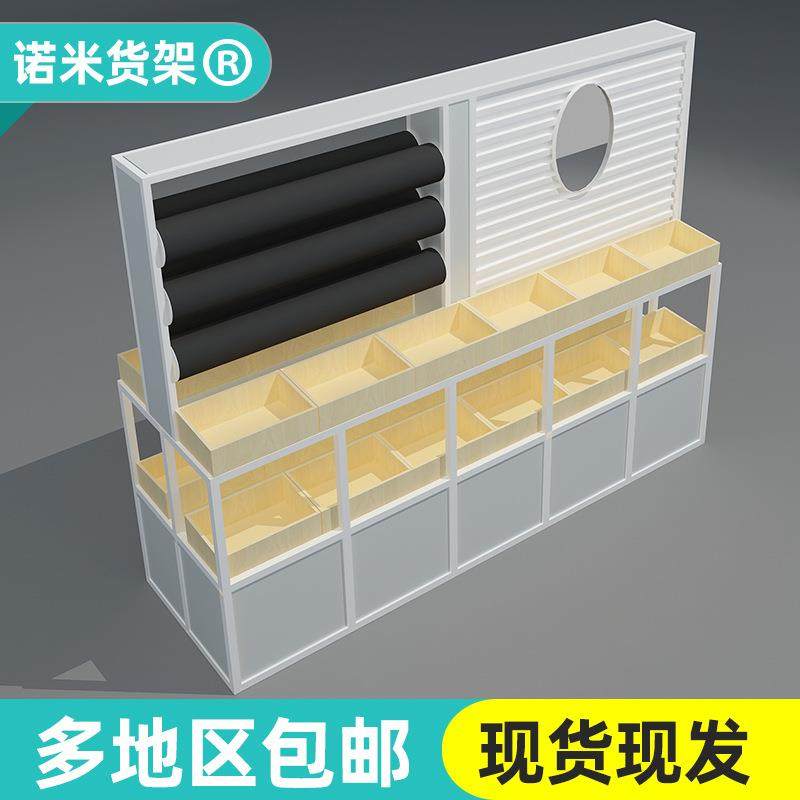 饰品店耳环耳钉展示架中岛柜三层流水台精品店发箍发夹展示架双面,商业/办公家具,超市货架,淘宝优惠券,粉丝福利购,淘宝优惠卷