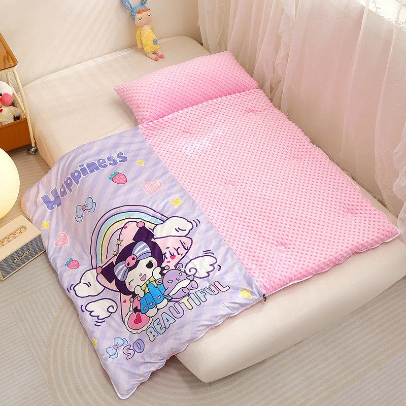 儿童防踢被子神器睡袋加厚秋冬款宝宝一体式冬季防寒婴幼儿园通用