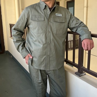 夏季湖北电网电力工作服工装防静电工电焊服供电局劳保男