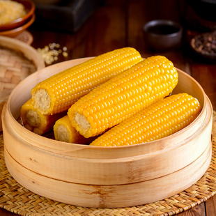 天地粮人黄糯白糯玉米 软糯香甜 0添加 粗粮杂粮 健身代餐