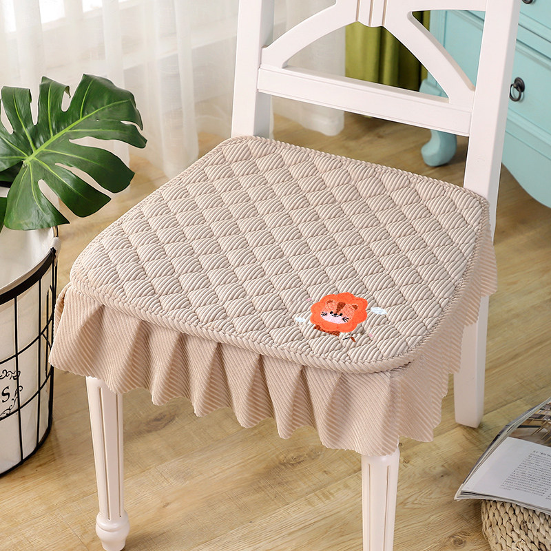 四季通用布艺坐垫办公室椅垫学生凳座椅垫子家用餐椅垫屁股垫夹棉,居家布艺,椅垫,淘宝优惠券,粉丝福利购,淘宝优惠卷