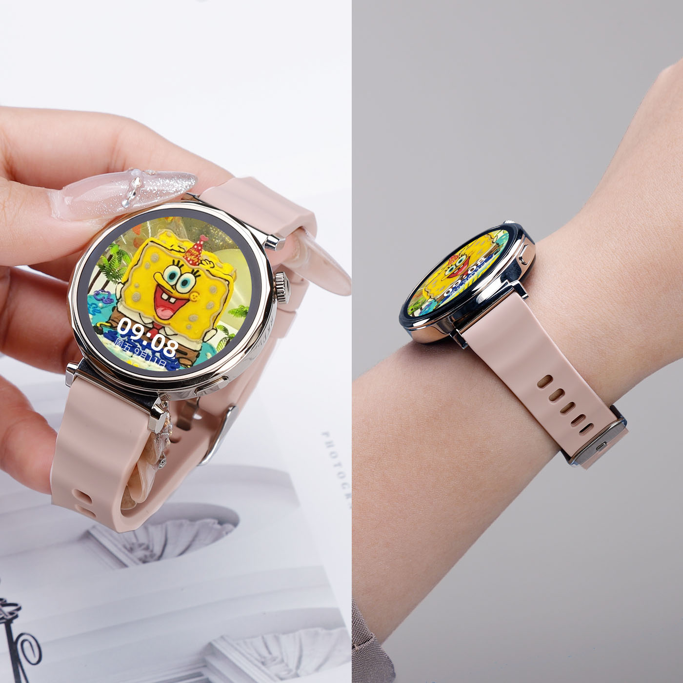 适用华为gt6手表41mm专用同款硅胶表带watch gt5pro新款智能运动gt5女款gt4透气watch1代高级感替换腕带配件