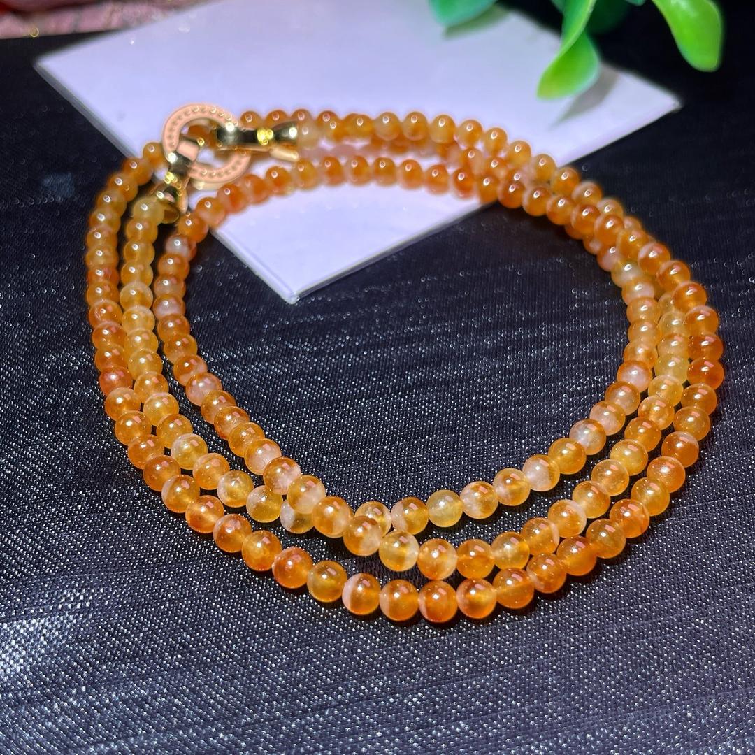 缅甸翡翠项链玉项链天然玉石A货