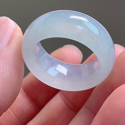 缅甸翡翠戒指玉戒指天然玉石A货