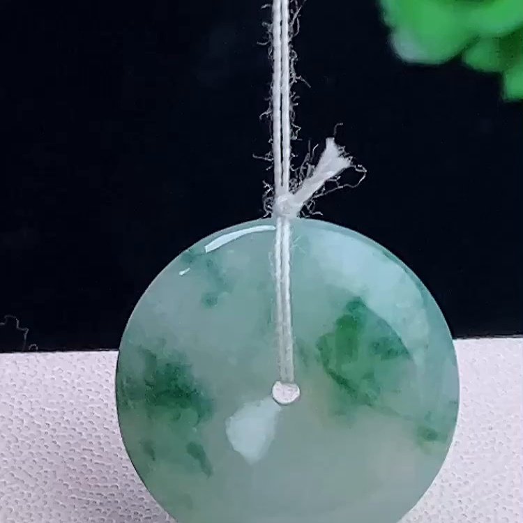 缅甸翡翠平安扣玉吊坠天然玉石A货冰种飘花老坑证书收藏高档0109,珠宝/钻石/翡翠,颈饰,淘宝优惠券,粉丝福利购,淘宝优惠卷