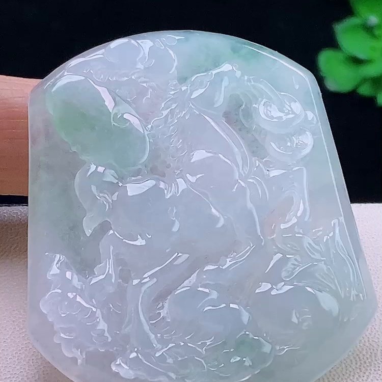 缅甸翡翠马牌玉吊坠天然玉石A货冰种正品高档证书礼物老坑0113,珠宝/钻石/翡翠,颈饰,淘宝优惠券,粉丝福利购,淘宝优惠卷