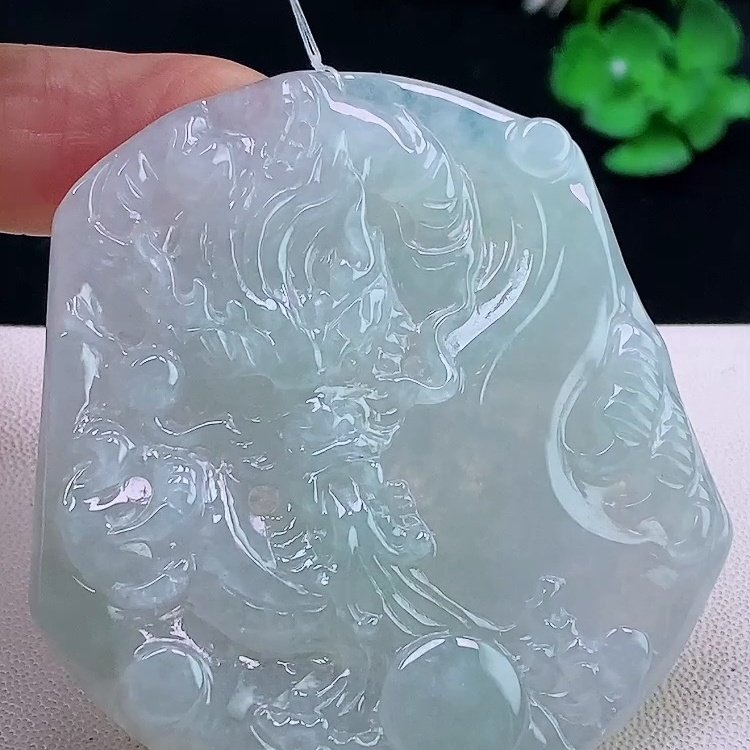 缅甸翡翠龙牌玉吊坠天然玉石A货冰种正品礼物老坑新款证书0117,珠宝/钻石/翡翠,颈饰,淘宝优惠券,粉丝福利购,淘宝优惠卷