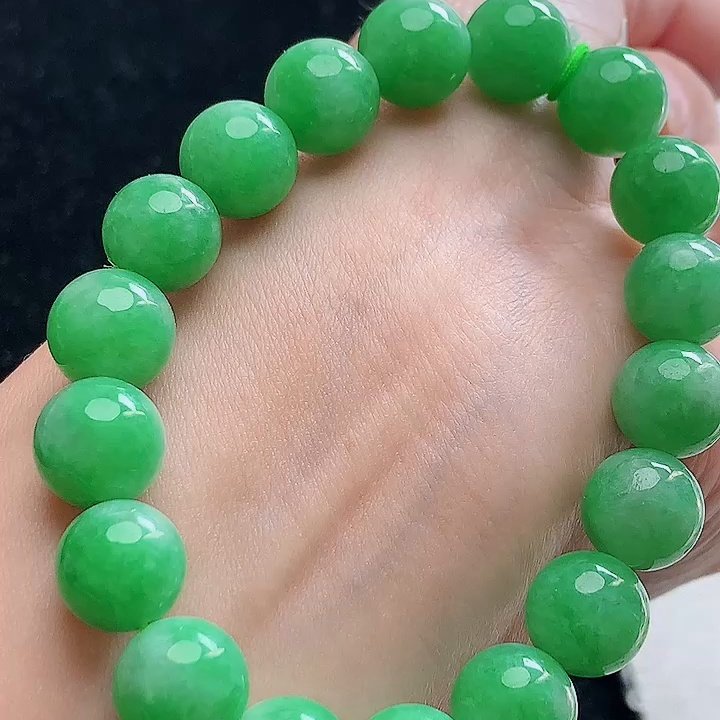 缅甸翡翠手串玉手串天然玉石A货冰种满绿新款高档礼物老坑0110,珠宝/钻石/翡翠,手链/手串,淘宝优惠券,粉丝福利购,淘宝优惠卷