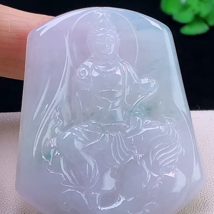 缅甸翡翠普贤玉吊坠天然玉石A货冰种飘花证书礼物新款老坑0113,珠宝/钻石/翡翠,颈饰,淘宝优惠券,粉丝福利购,淘宝优惠卷