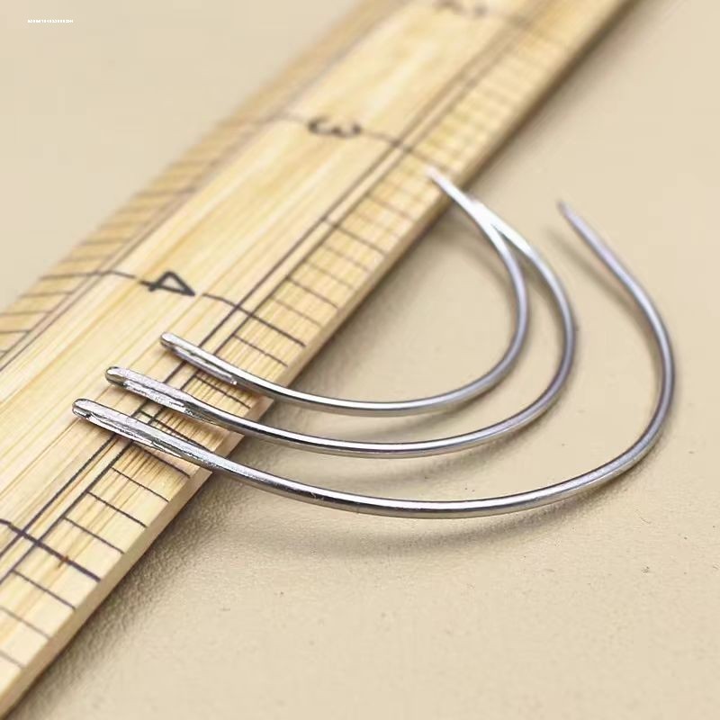 弧形手缝弯针皮革针diy手工皮具修补沙发公仔转弯角处手工缝纫针