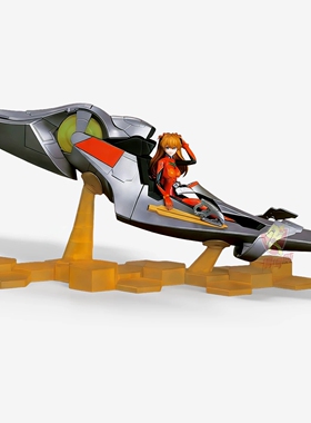 布鲁可现货新福音战士明日香战斗服驾驶舱积木手办模型礼物