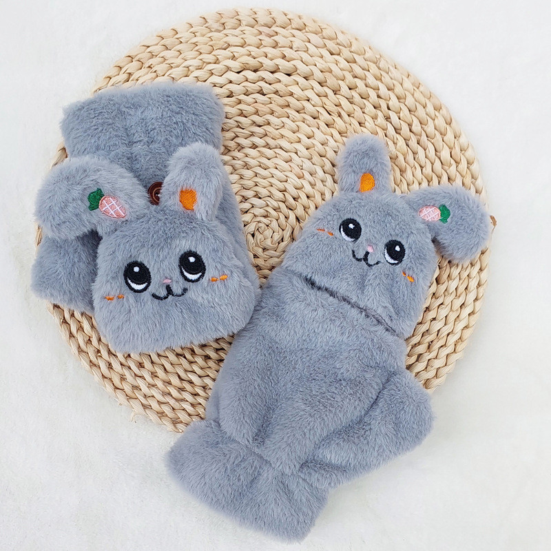 2024新款菠萝兔手套女冬