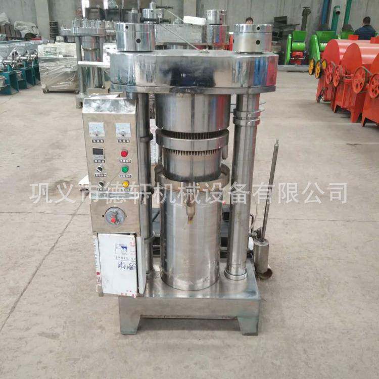 180型芝麻香油机 山核桃油茶籽全自动液压榨油机 花椒籽压榨机