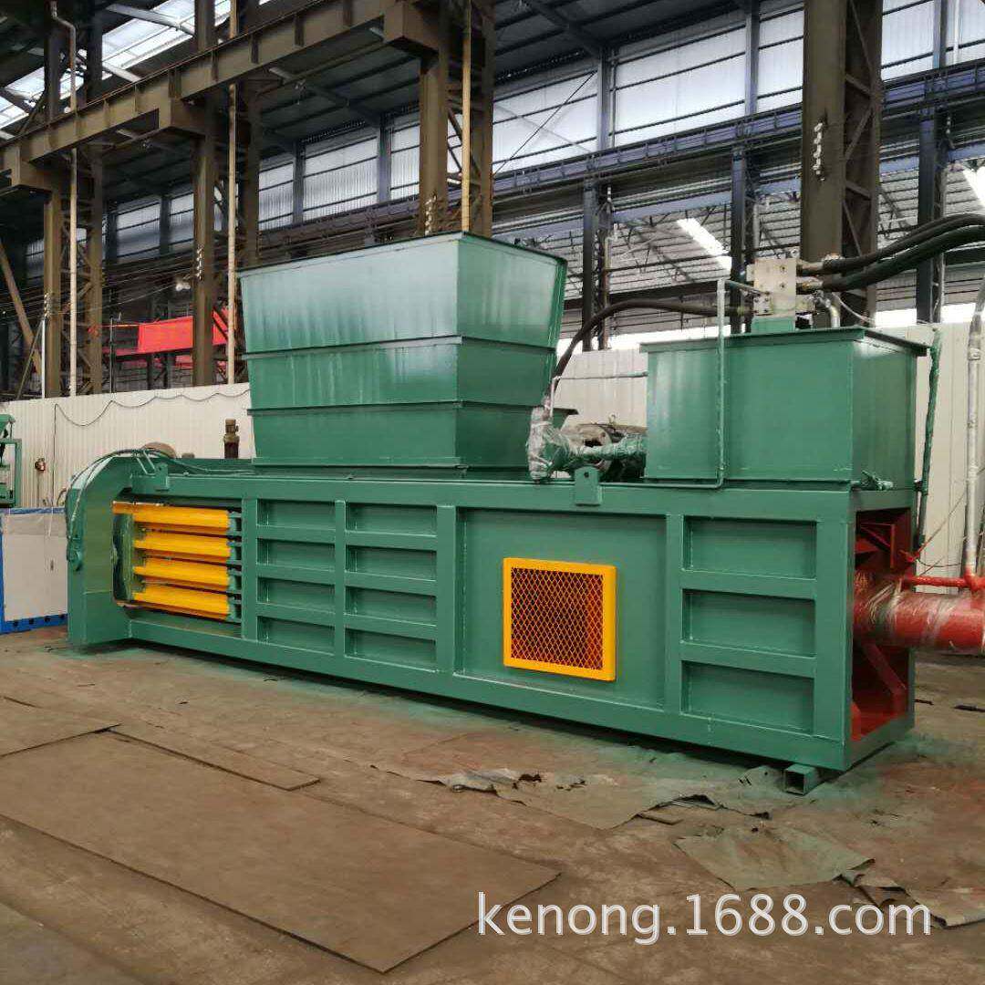 120废纸打包机多少钱 废旧金属压块机设备 液压纸箱压缩机全自动