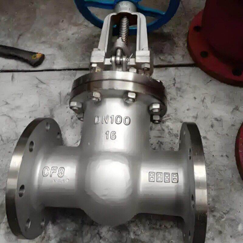 Z41W-40RL DN50 不锈钢316手动闸阀 法兰式中型不锈钢闸阀