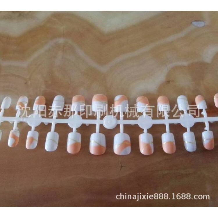 双色油杯穿梭转盘移印机 半自动美甲片印刷机 迷你指甲盖移印机器