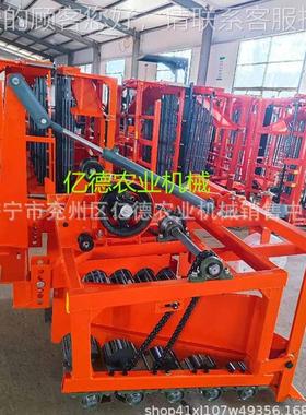 2蒜24新款大获机液压0三点悬挂拖拉机前置收起蒜机滚轮款ZES效果