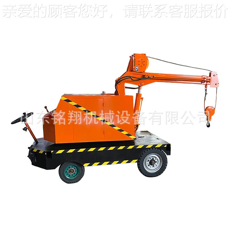 转车间仓库用1吨2t配重式自行模旋液压具用吊车DCL 电走动移动小
