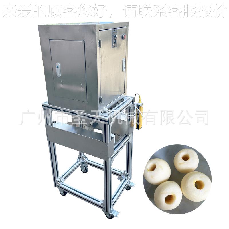 苹果雪梨皮机商用全动 子双工位桃脐橙削皮VQB机器 去核分瓣削可