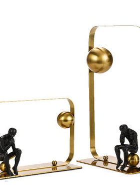 欧式金属创意工艺品摆件摆设酒柜玄关软装书房轻奢家居桌面装饰品