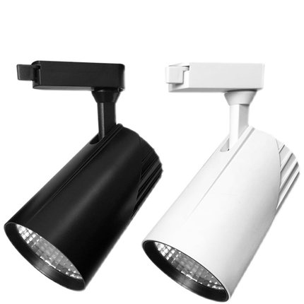 灯状元超亮轨道灯LED射灯cob导轨灯服装店防眩明装吊杆商用滑轨道