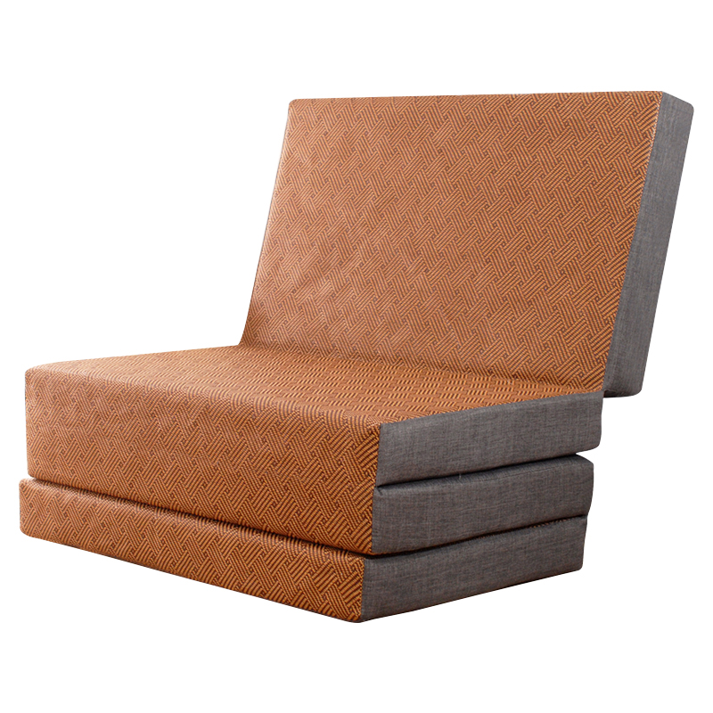 凉席地铺午休睡垫夏天榻榻米可折叠可拆洗高密度海绵蒲藤床垫定制