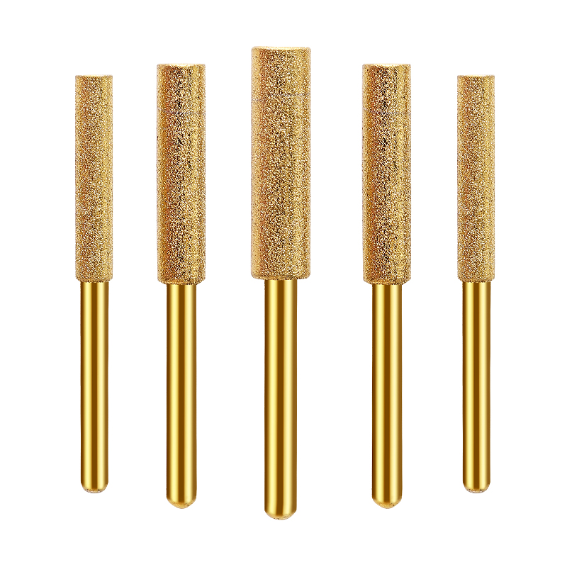 电锯链条打磨头磨链机金刚石磨头手持油锯伐木锯磨链器电动锉刀头