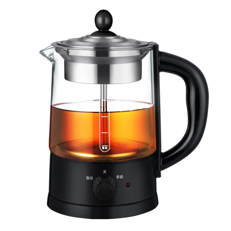 蒸汽不锈钢煮茶器家用全自动多功能养生耐热高硼硅电热水壶