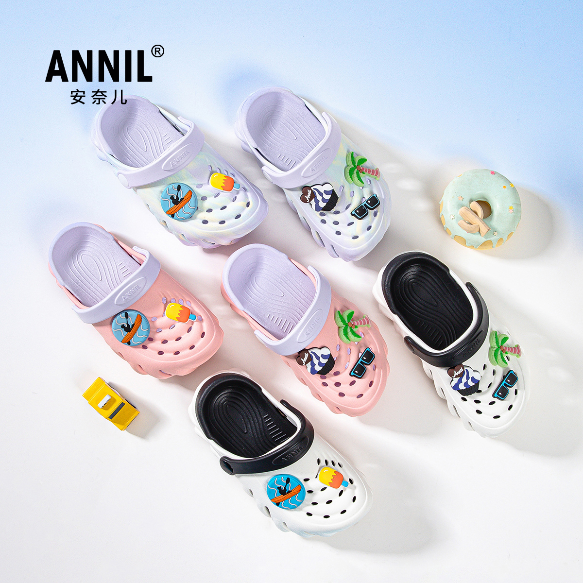 安奈儿官方旗舰店正品儿童鞋