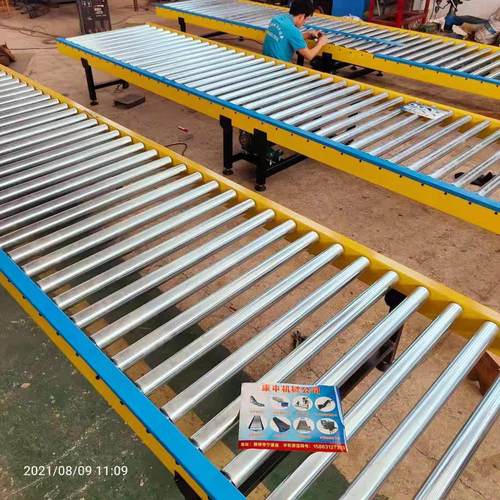 滚筒输送流水线不锈钢滚轮地滚线有动力无动力滚筒输送机厂家