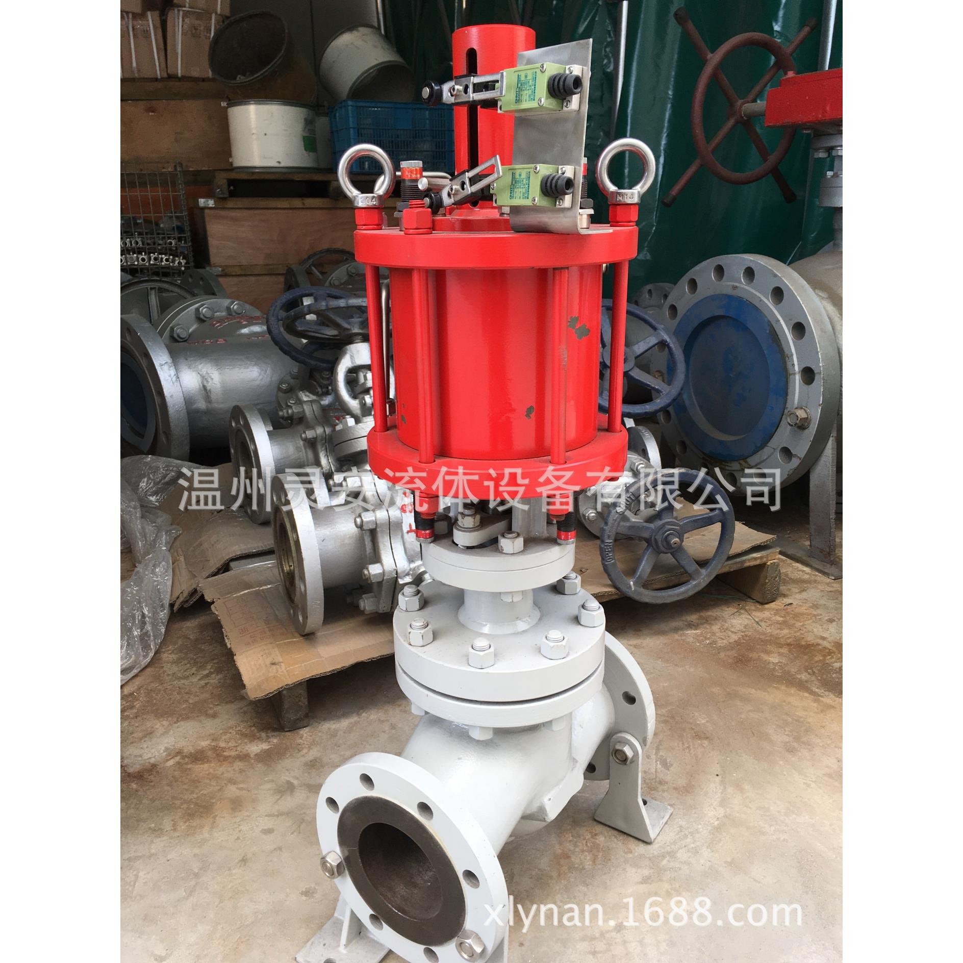 DN250气动法兰截止阀气动电动国标美标德标不锈钢铸钢316法兰闸阀