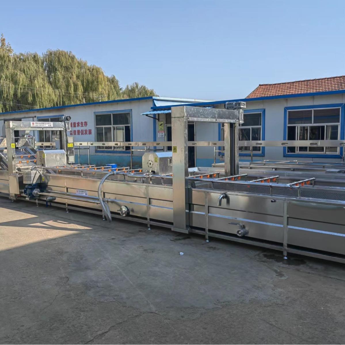 全自动龙门提升缓化机内槽可提升式蔬菜清洗机食品不锈钢清洗设备