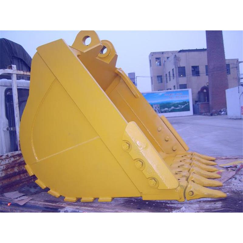 卡特彼勒374挖掘机 4.6方岩石挖斗 济宁天鸿工程机械配件挖斗厂家