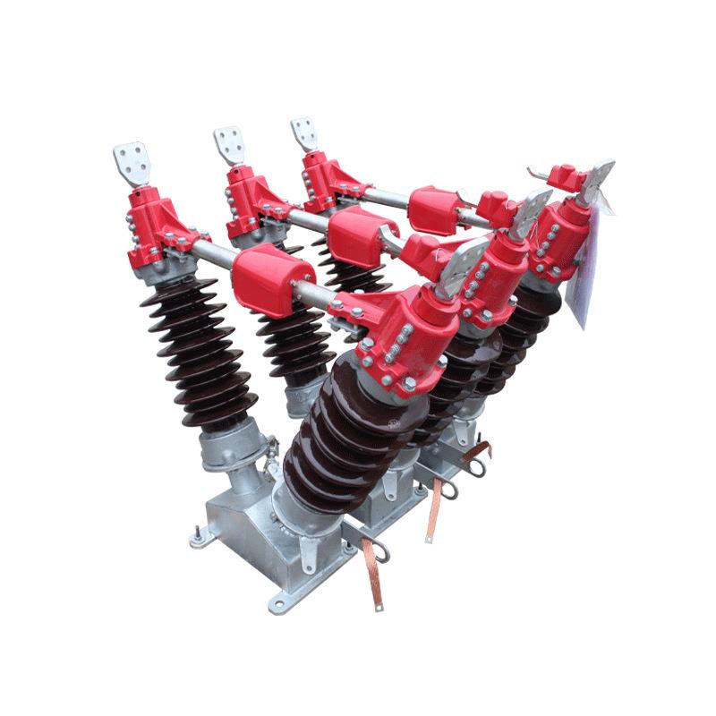 GW5-35DW/630A 1250A 户外高压隔离开关40.5KV电动三级防污单接地