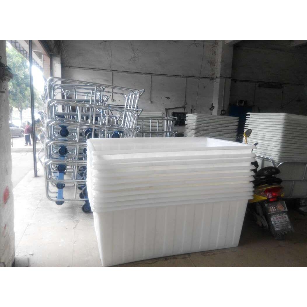 纺织落布车 塑胶推布车PE洗水车漂染车带轮手推车