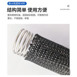 不锈钢渗水弹簧管 建筑公路水利工程螺旋裹丝管 斯坦普斯管透水管