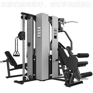 440P商用四方位综合力量训练机四人站多功能组合训练器械