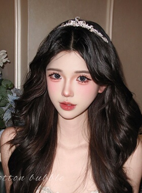 闪闪水钻公主皇冠发箍生日头饰女