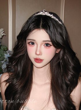 闪闪水钻公主皇冠发箍生日头饰女