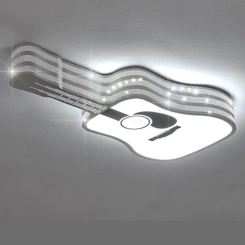 led吉他创意儿童灯具卡通