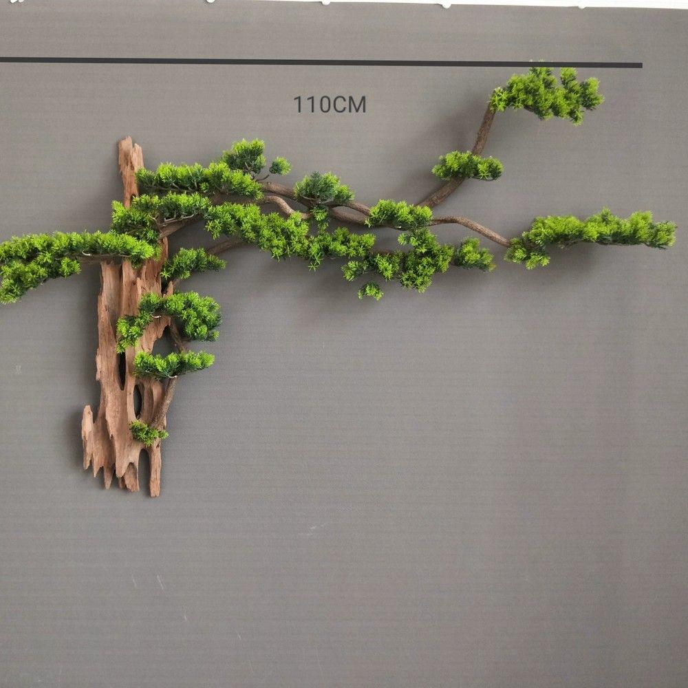 仿真植物墙饰创意中式迎