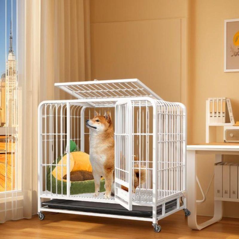狗笼子中型犬带厕所小泰