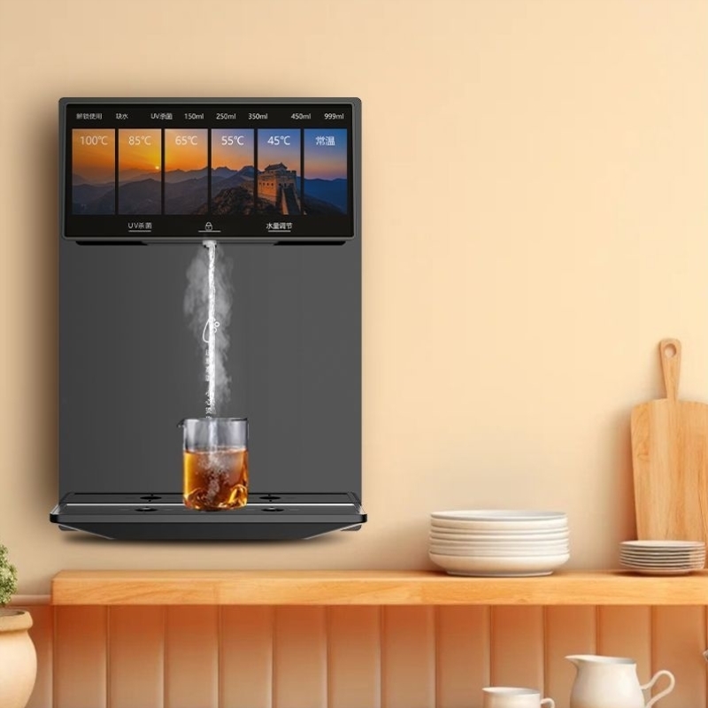 超薄管线机【可桌面】自吸桶装水无水箱即热UV抑菌桌面饮水机