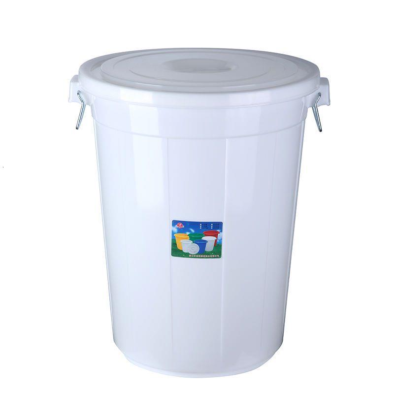 特厚塑料储水桶带盖圆桶1