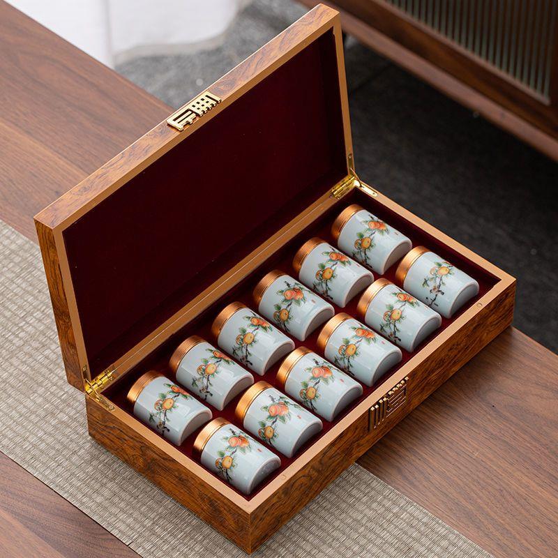 高端陶瓷6小泡罐12罐4罐