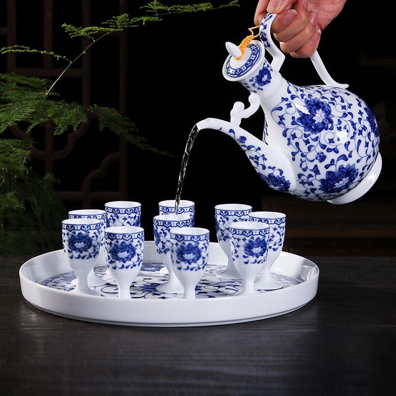 景德镇陶瓷酒具套装一斤
