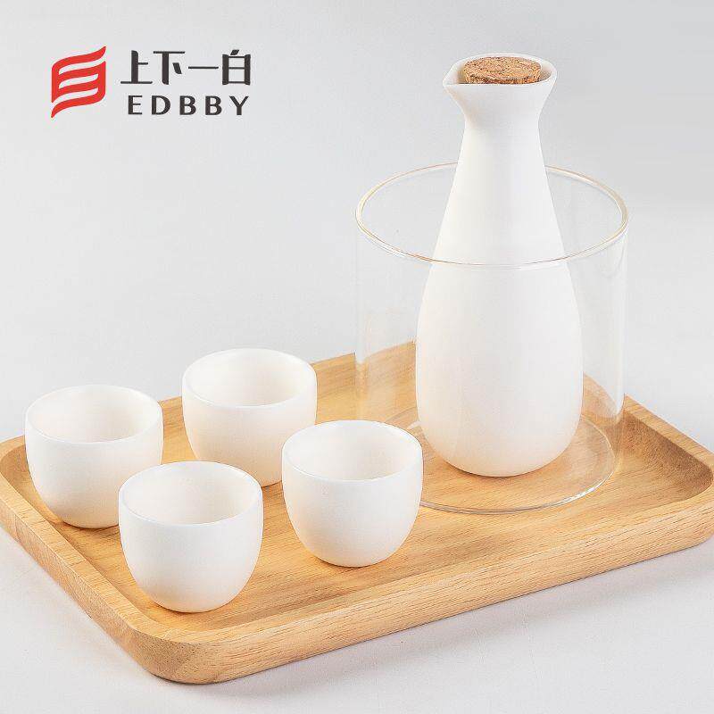 陶瓷温酒器白瓷烫酒壶热